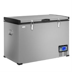 100-Quart Camping Portable Electric Car Cooler Refrigerator